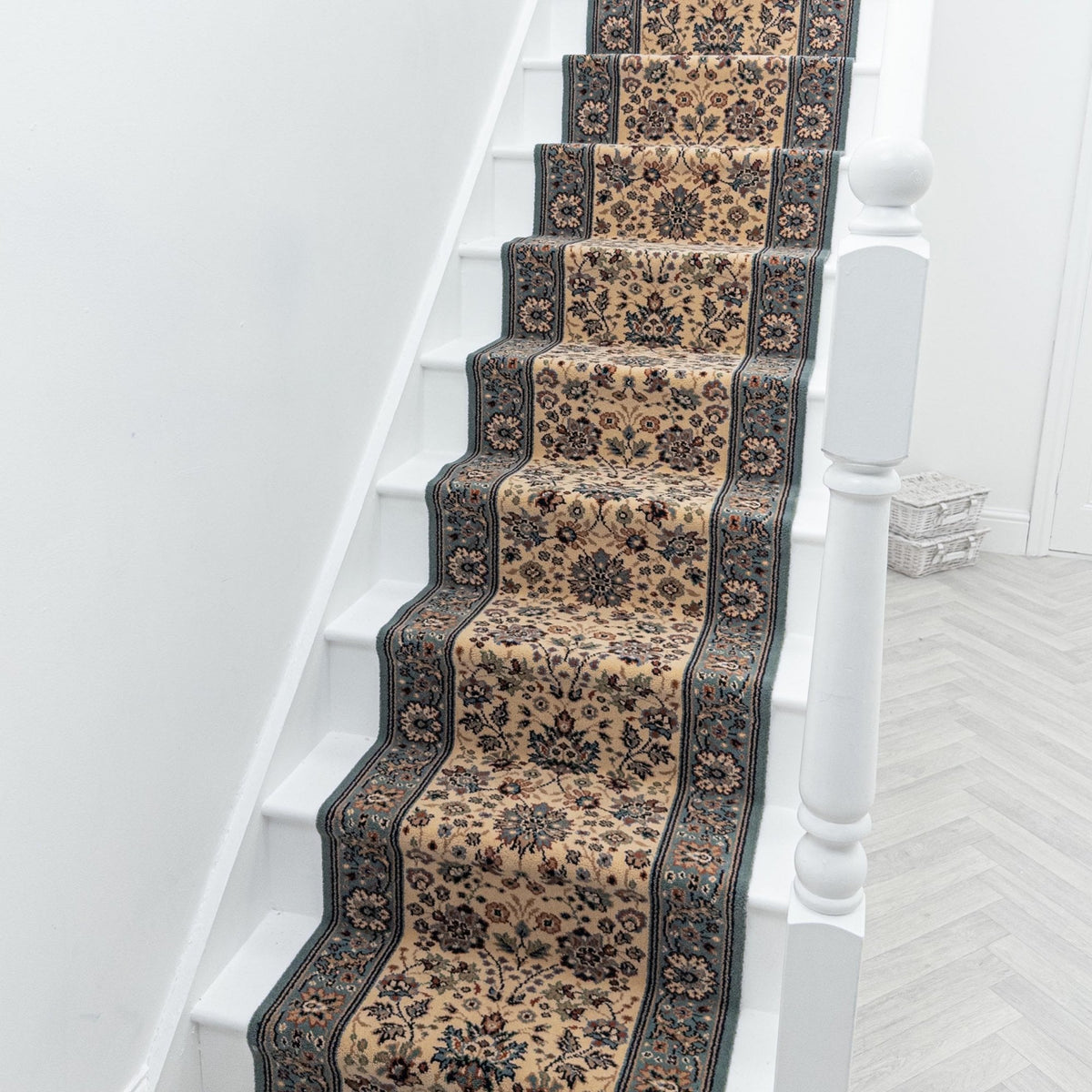 Antika Green Stair Runner