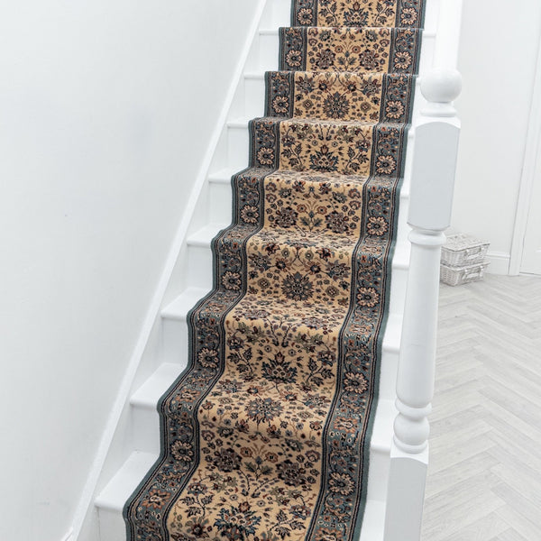 Antika Green Stair Runner