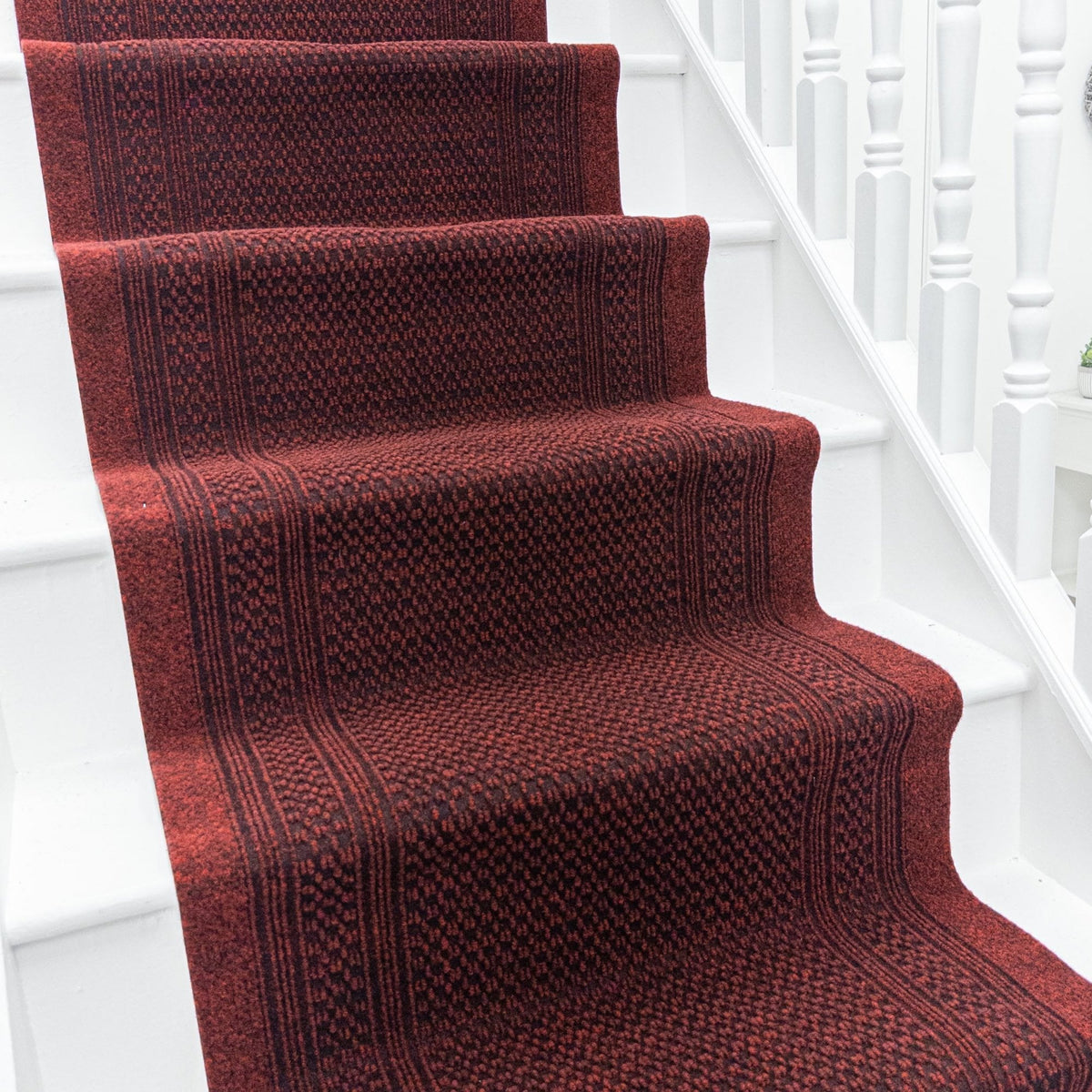 Aztec Red Stair Runner