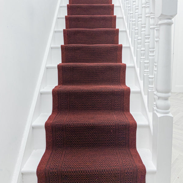 Aztec Rouge Tapis d’escalier