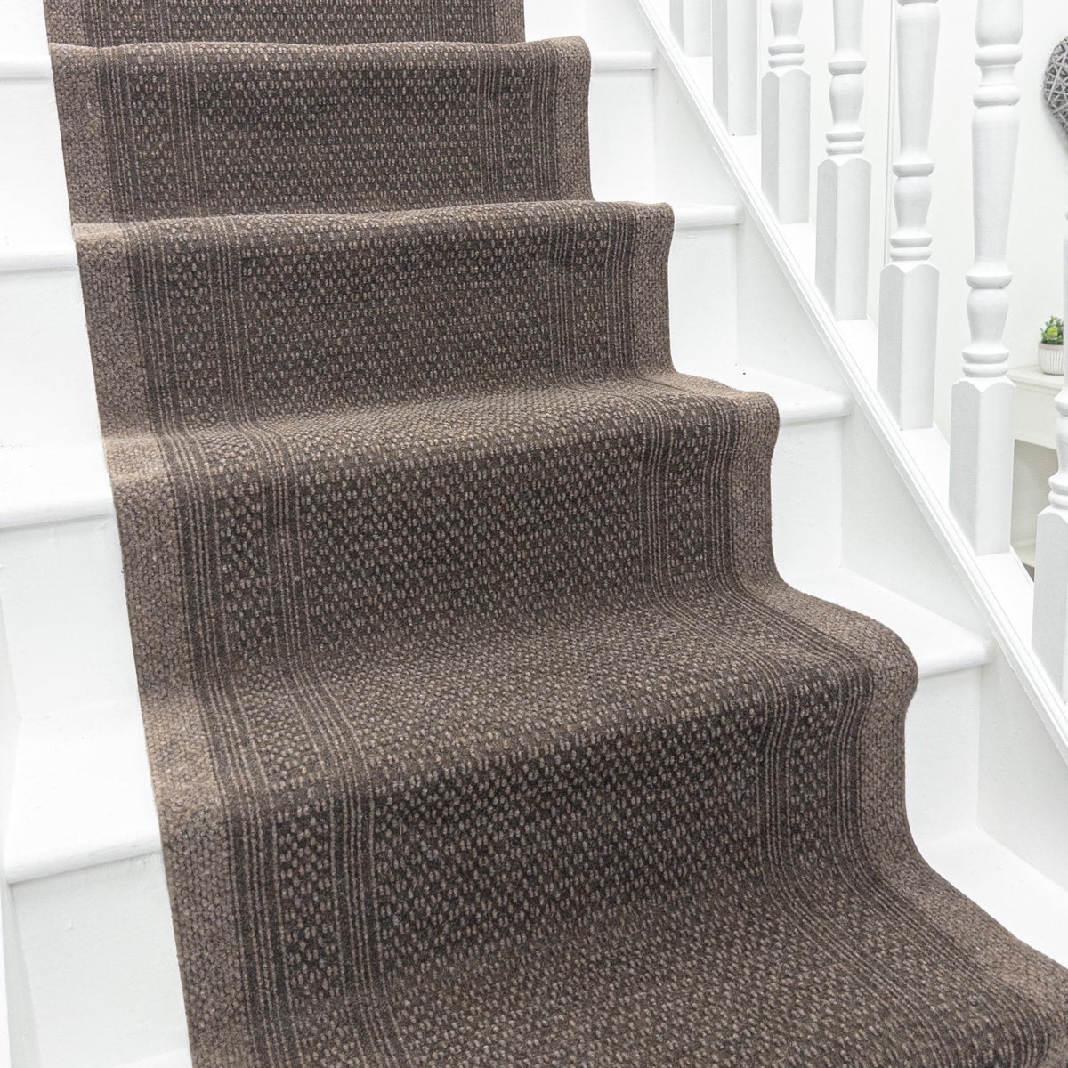 Aztec L. Brown Stair Runner