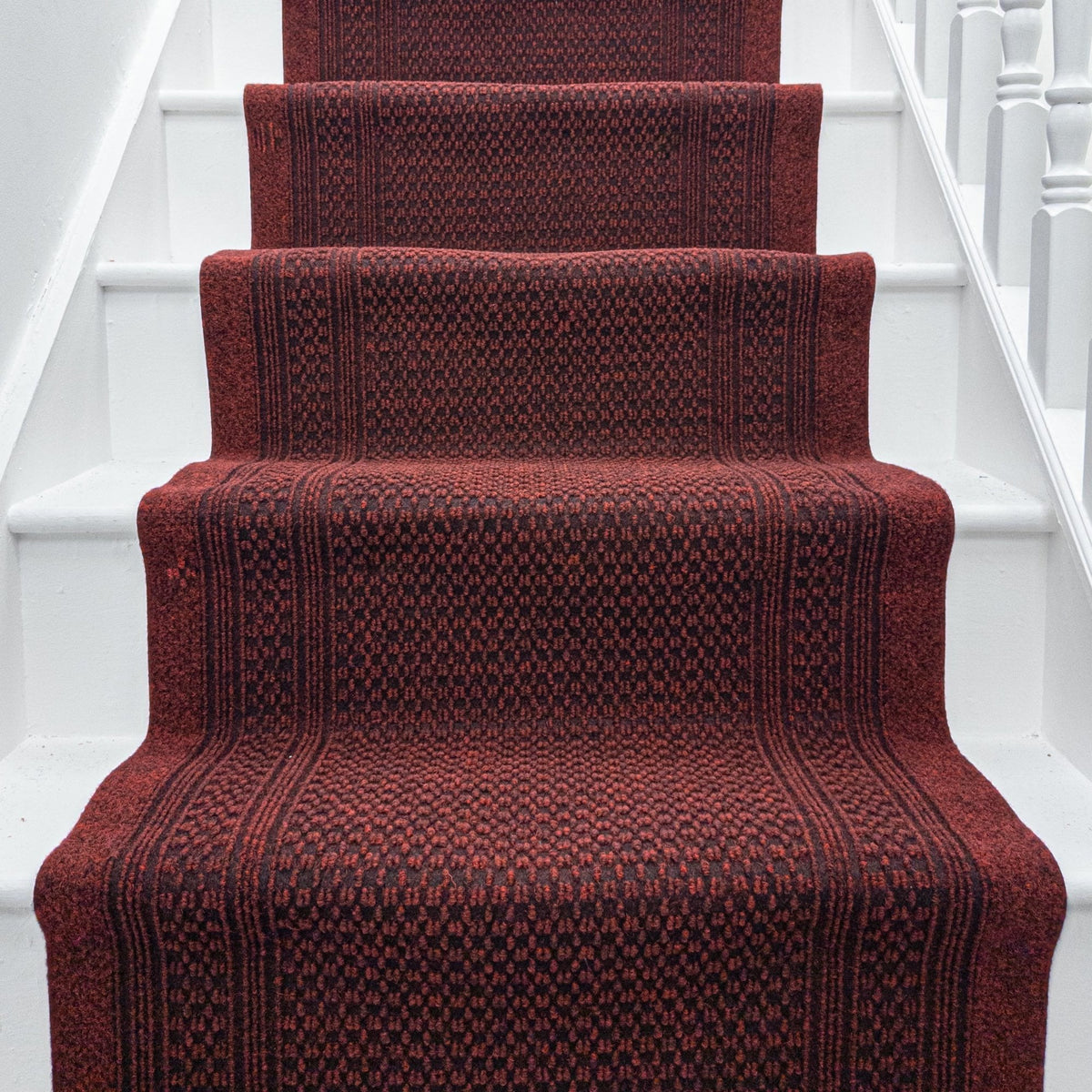 Aztec Rouge Tapis d’escalier
