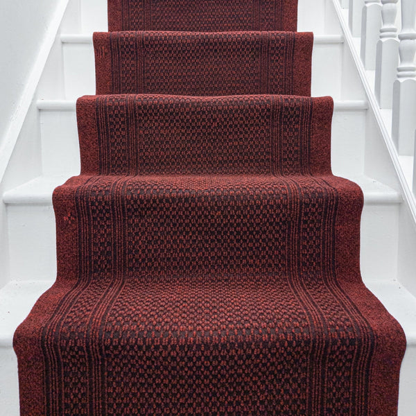Aztec Rouge Tapis d’escalier