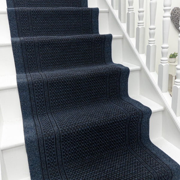 Aztec Blue Stair Runner