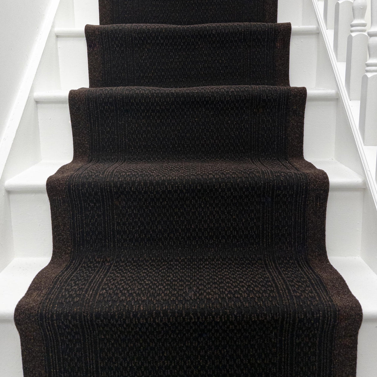 Aztec D. Brown Stair Runner