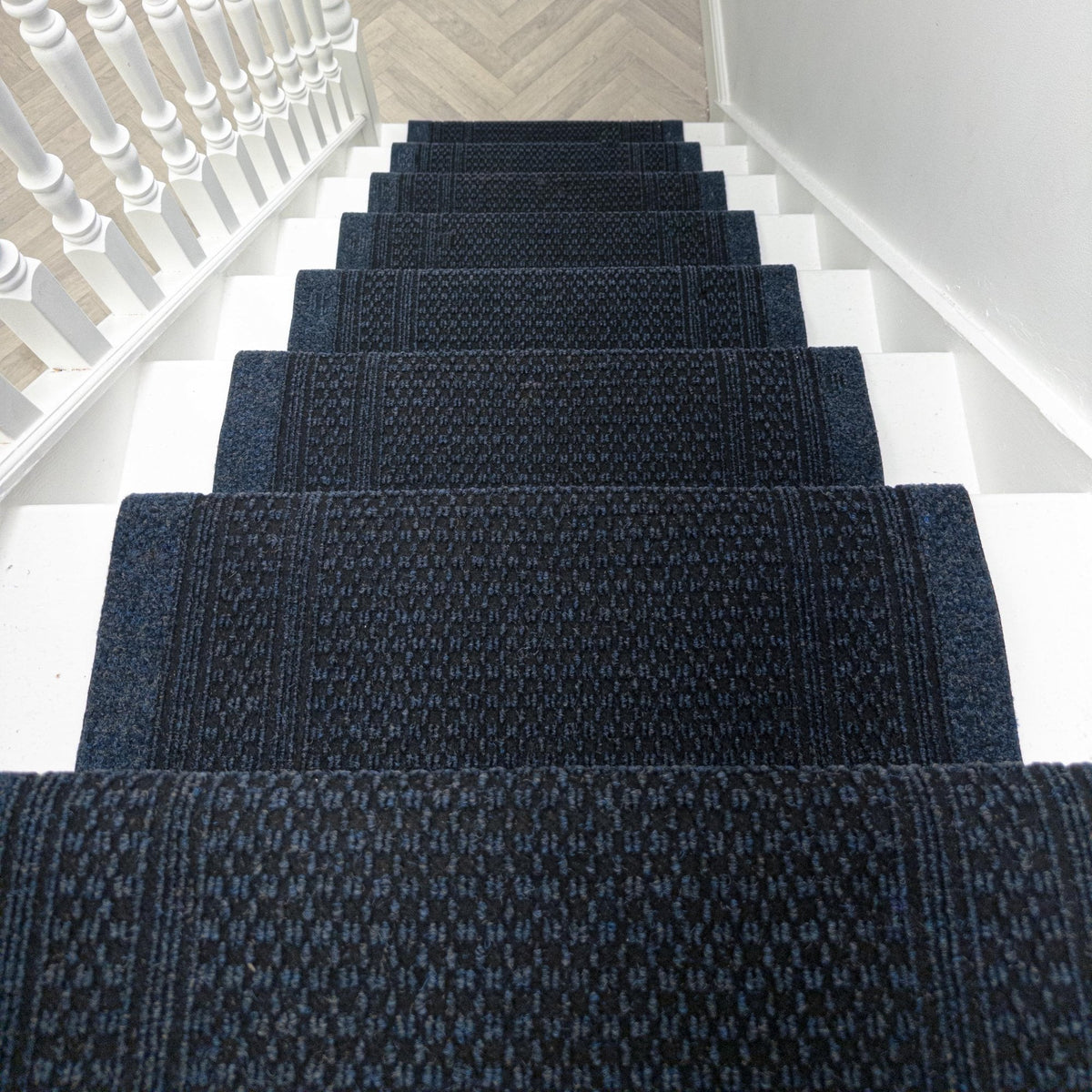 Aztec Bleu Tapis d’escalier