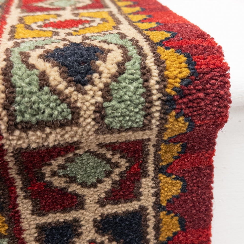 Qashqai Red 261001 Tapis d’escalier