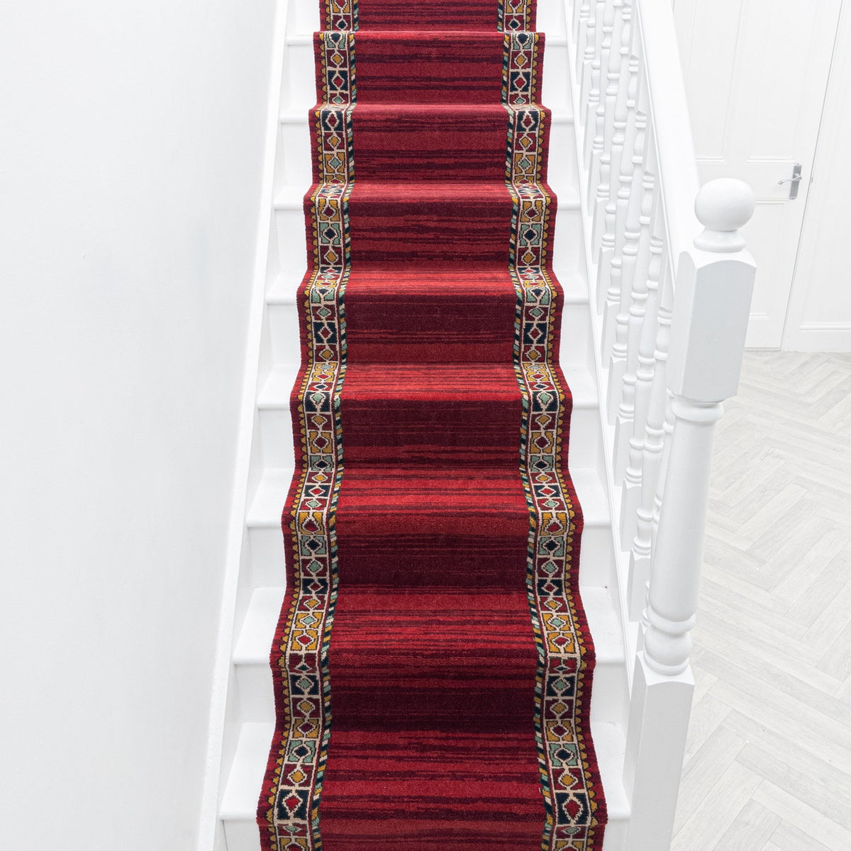 Qashqai Red 261001 Tapis d’escalier