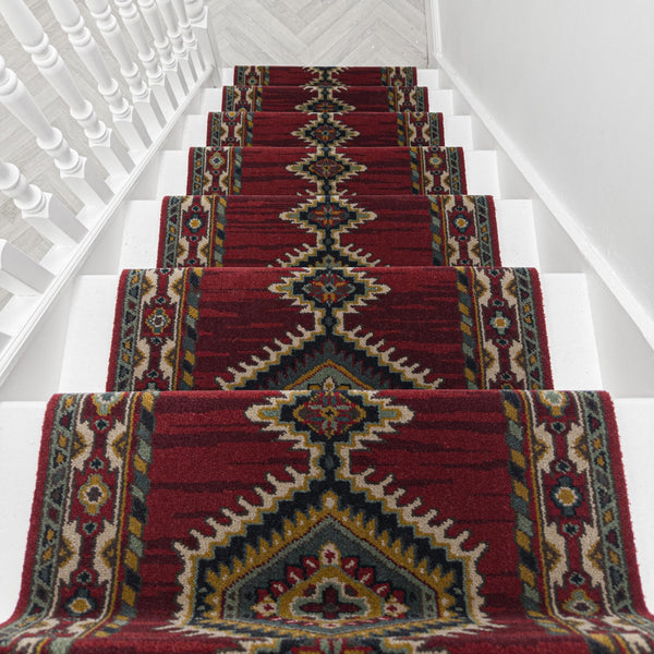 Sultan Rouge 210706 Tapis d’escalier