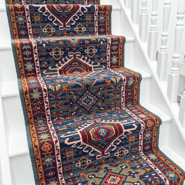 Emir Bleu 210624 Tapis d’escalier