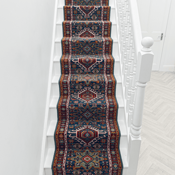 Emir Bleu 210624 Tapis d’escalier