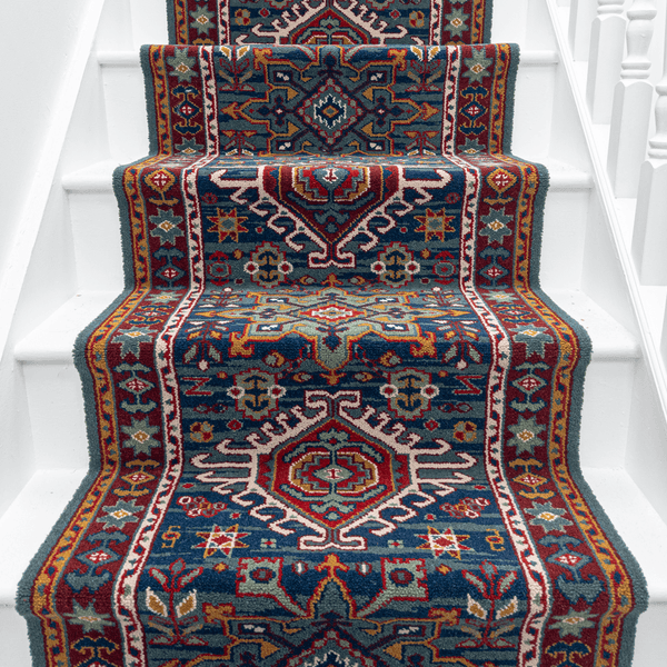 Emir Bleu 210624 Tapis d’escalier
