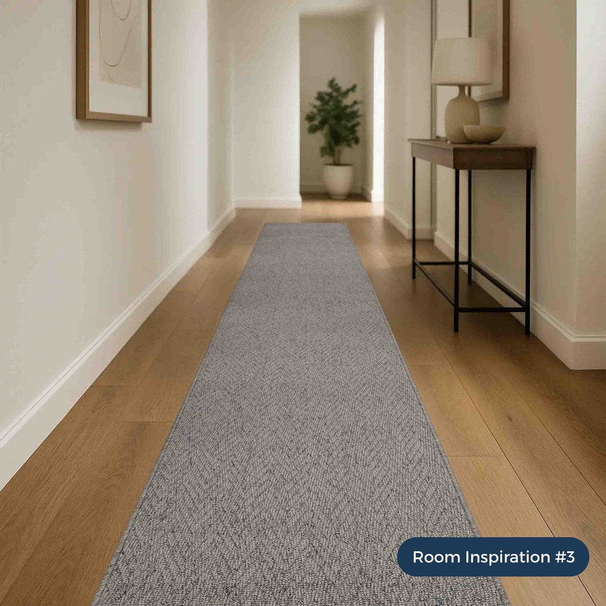 Country Herringbone Elephant Hall Runner