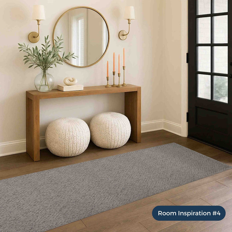 Country Herringbone Elephant Hall Runner
