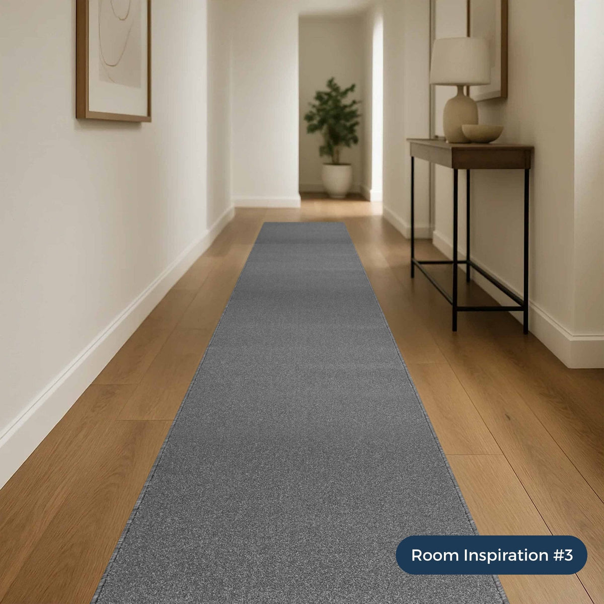 Ultra Gunmetal Rug Runner