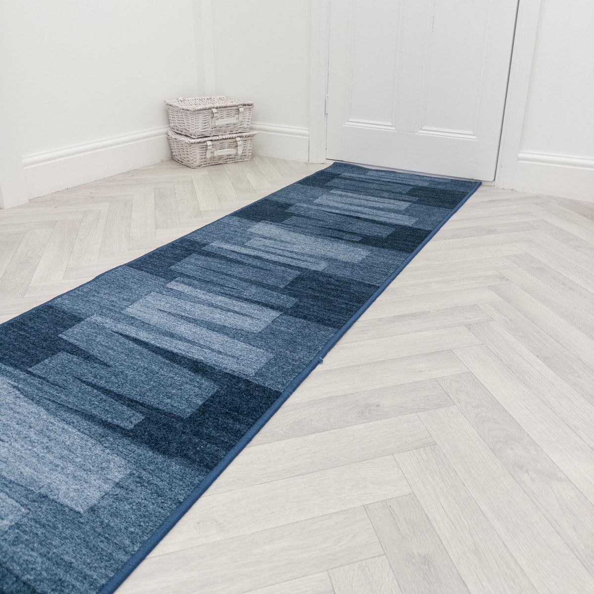 Via Veneto Blue Hall Runner