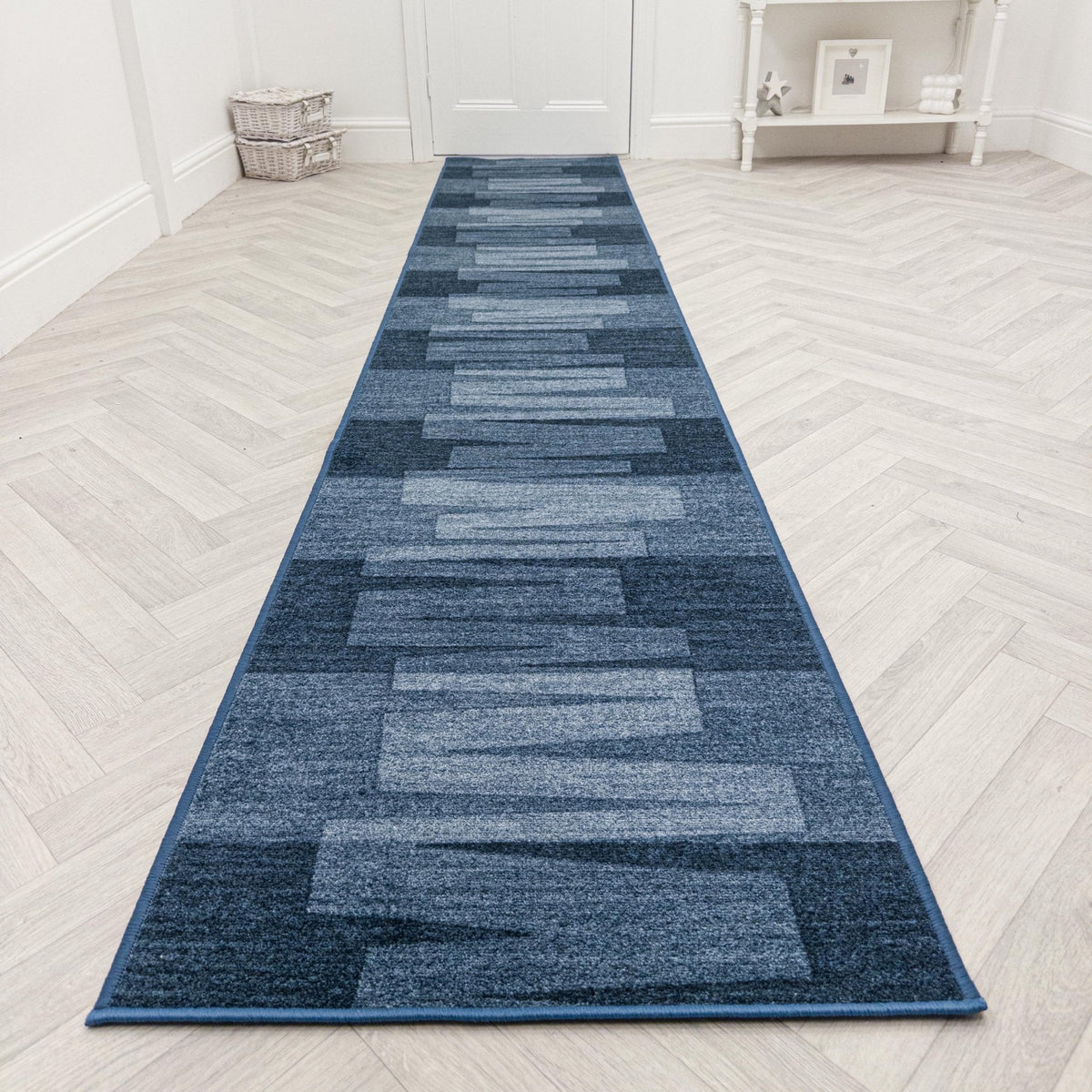 Via Veneto Blue Hall Runner