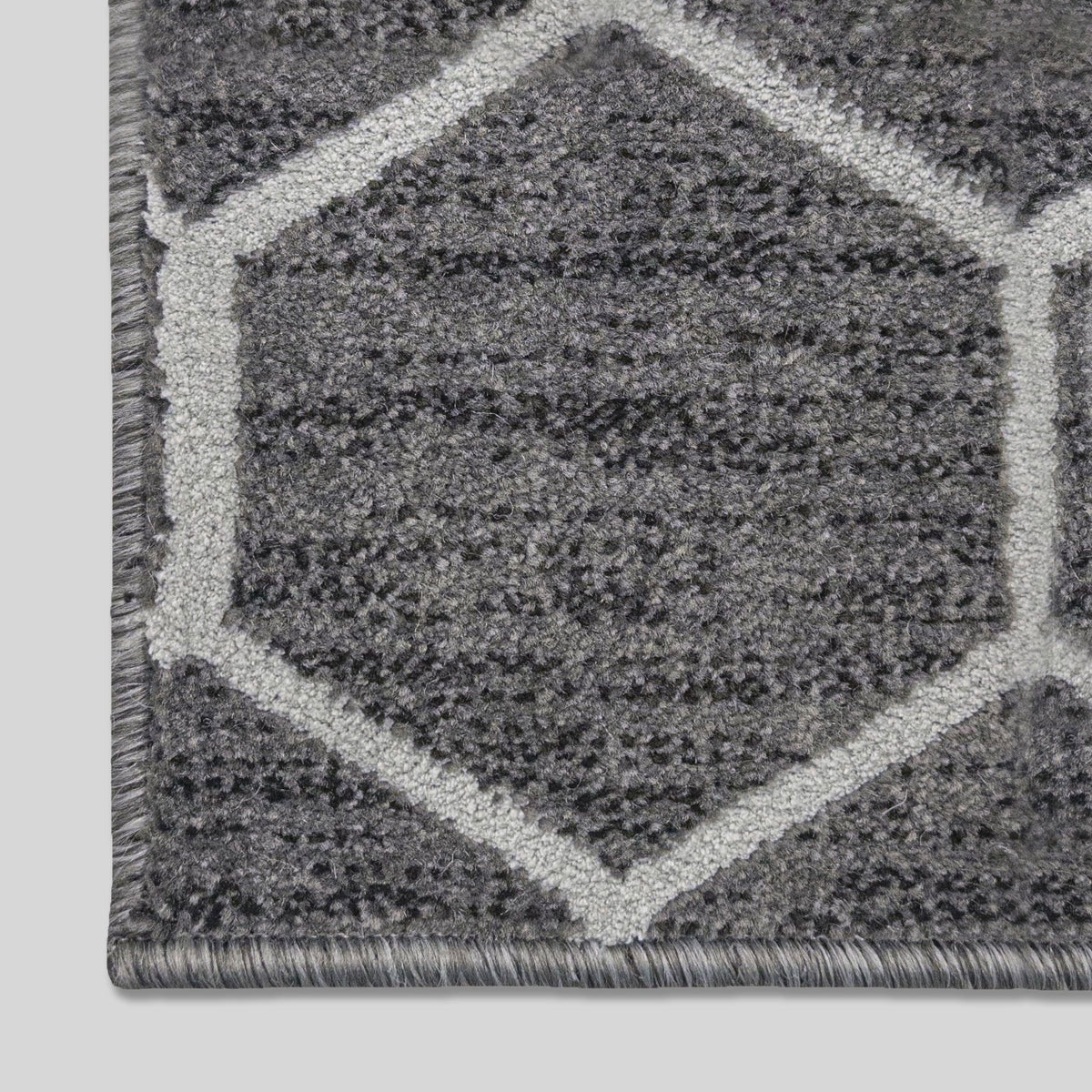 Decor Wilton Park Lane Titanium Stair Runner