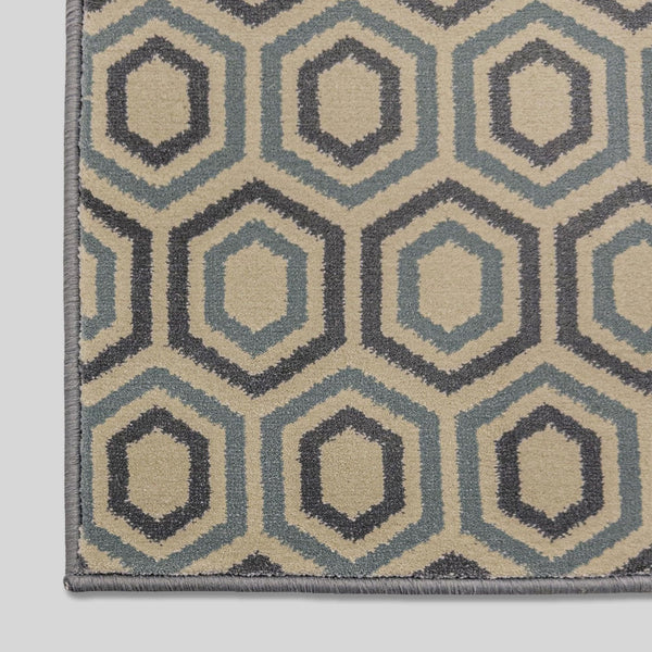 Regents Modern Blue Sky Stair Runner