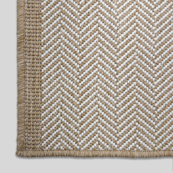 Illusion Beige Stair Runner