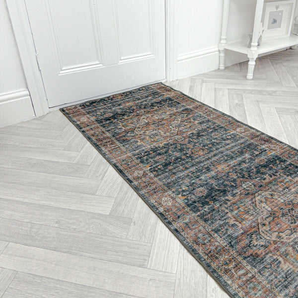 Thea Multi Washable Rug Runner