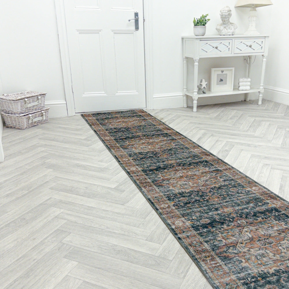 Thea Multi Washable Rug Runner