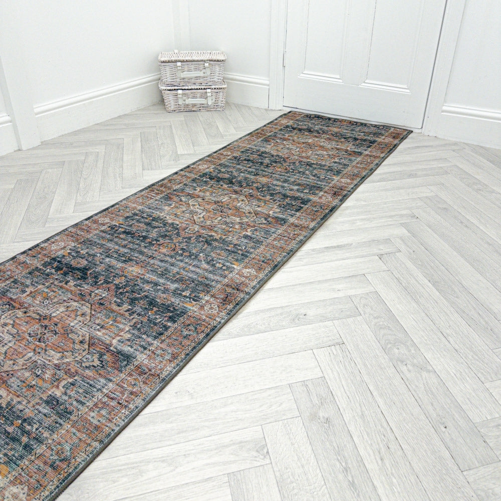 Thea Multi Washable Rug Runner