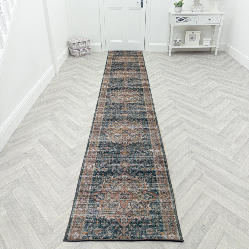 Thea Multi Washable Rug Runner