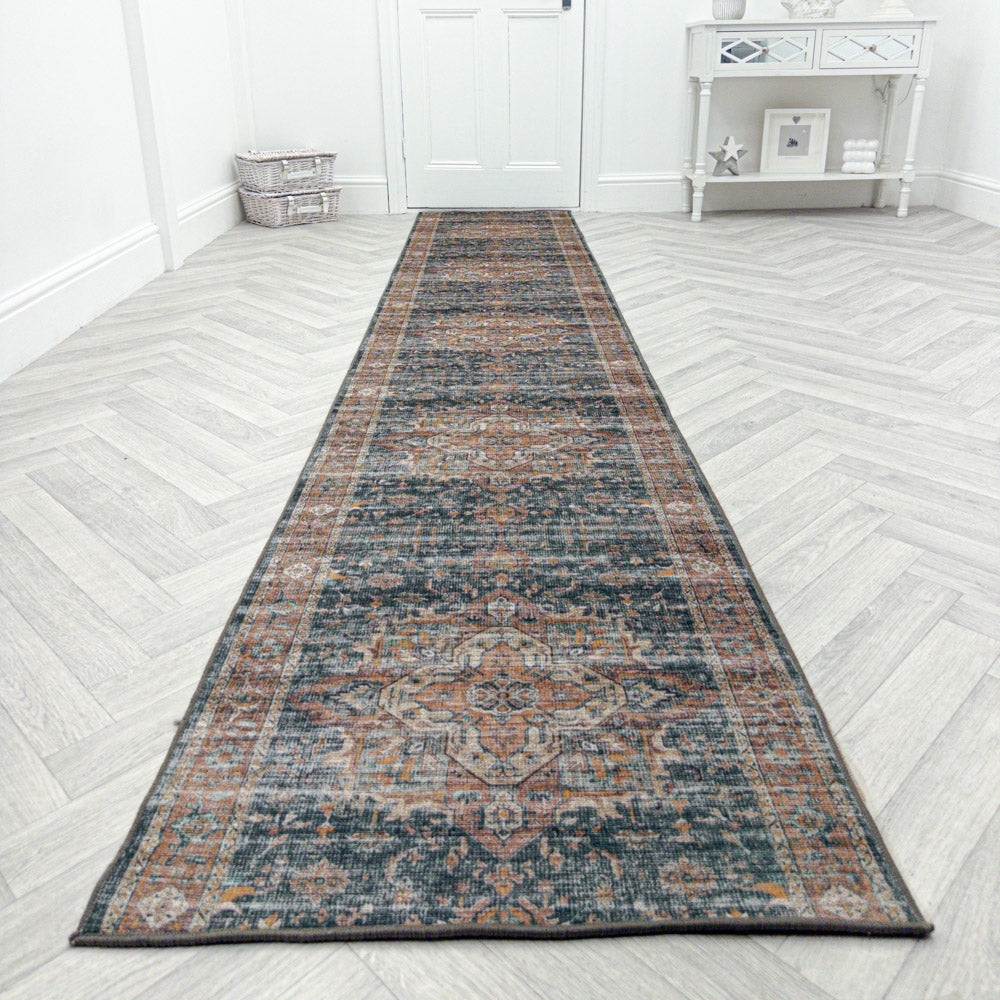 Thea Multi Washable Rug Runner