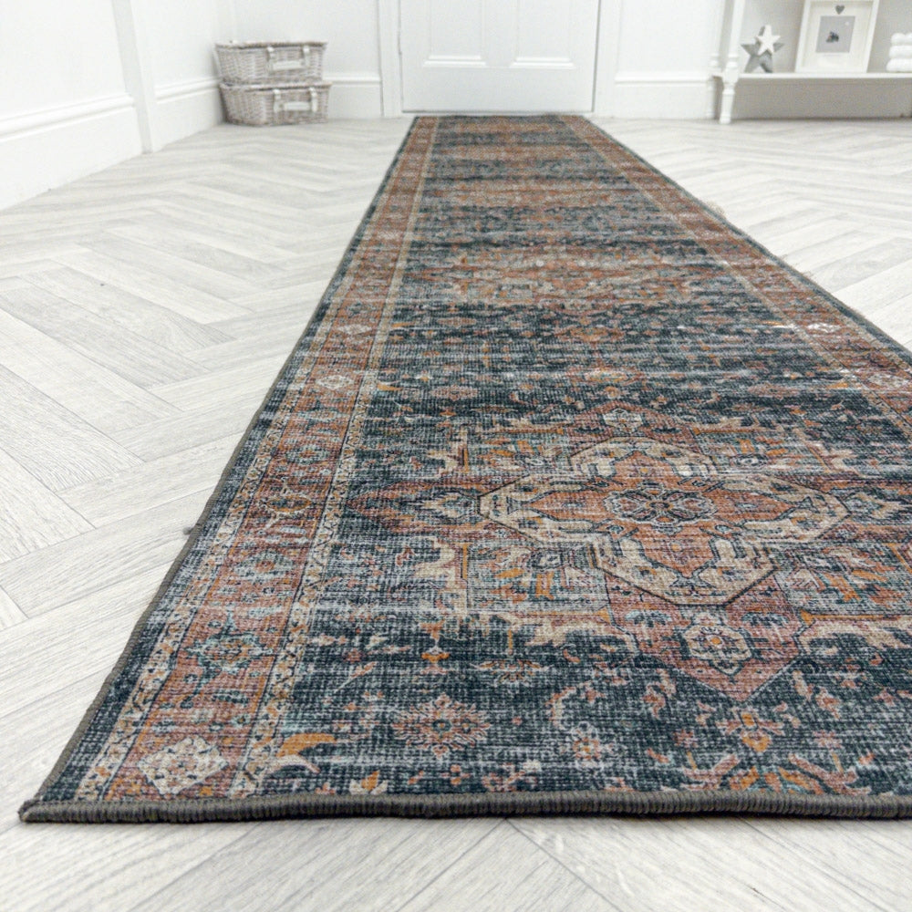 Thea Multi Washable Rug Runner