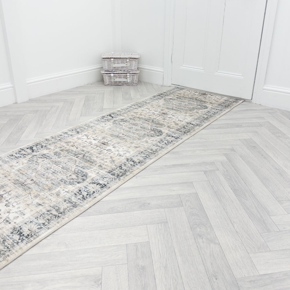 Trish Multi Washable Rug Runner