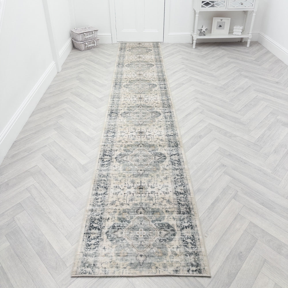 Trish Multi Washable Rug Runner