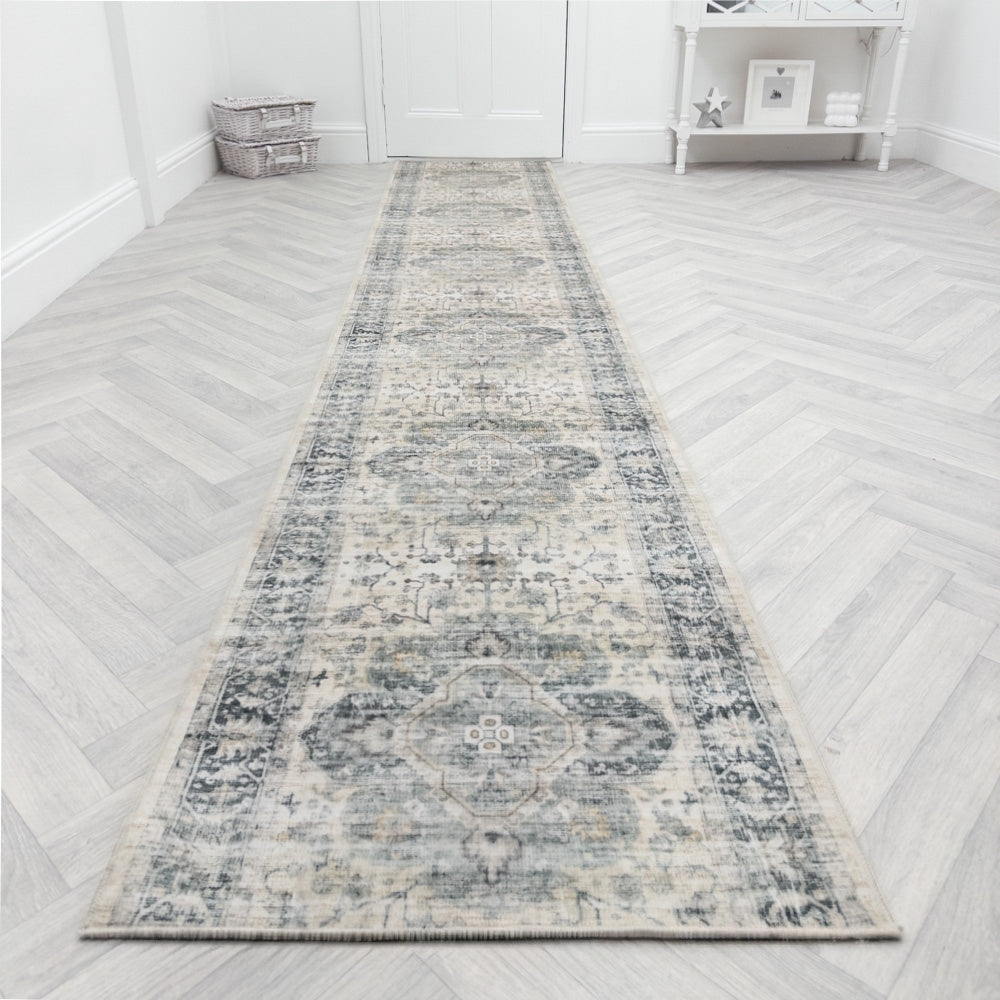 Trish Multi Washable Rug Runner