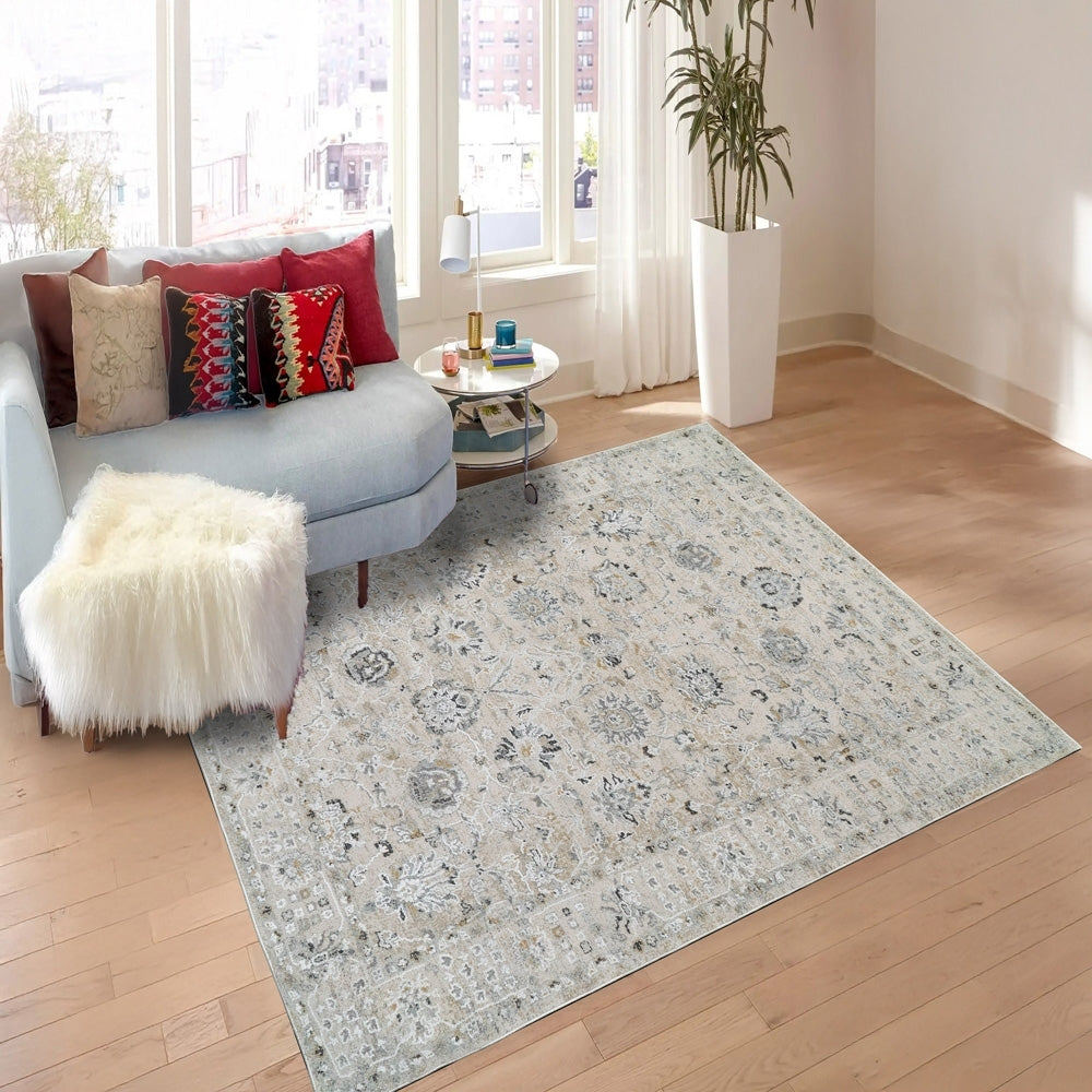 Annalise 7604-180 Cream/Beige Rug