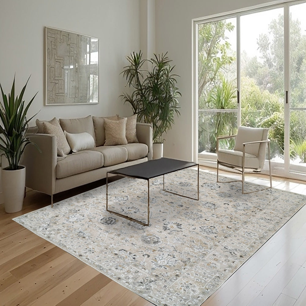 Annalise 7604-180 Cream/Beige Rug