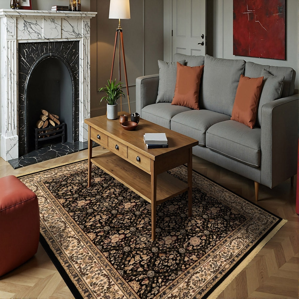 Brilliant 7211-090 Black Rug