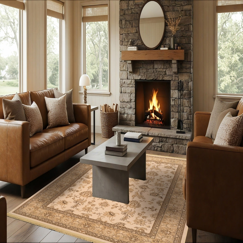 Brilliant 7226-121 Ivory Rug