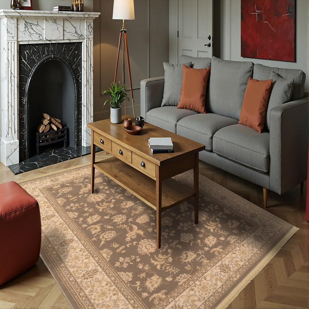 Brilliant 7226-620 Brown Rug
