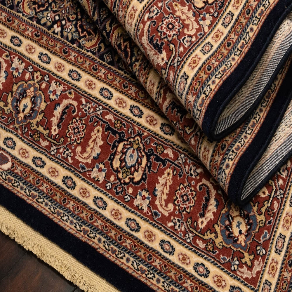 Brilliant 72240-520 Navy Rug