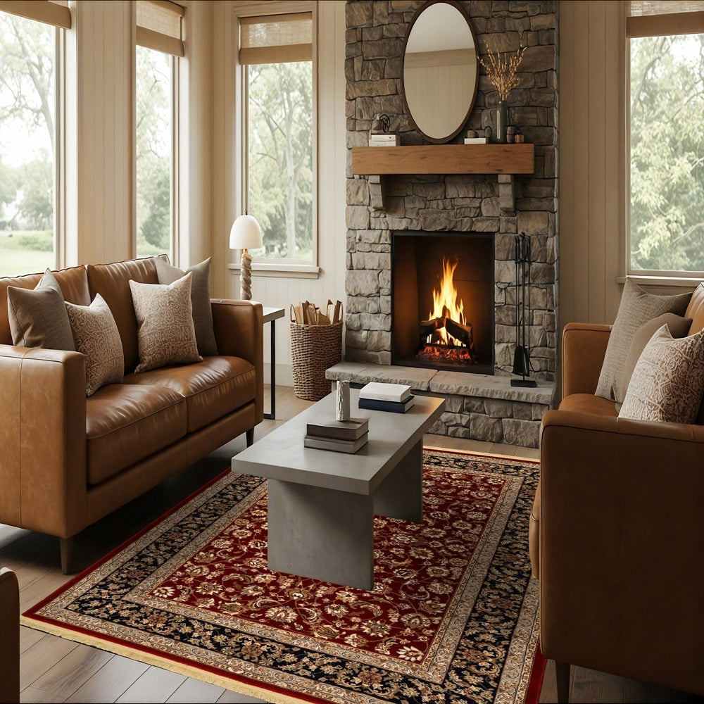 Brilliant 72284-331 Red Rug