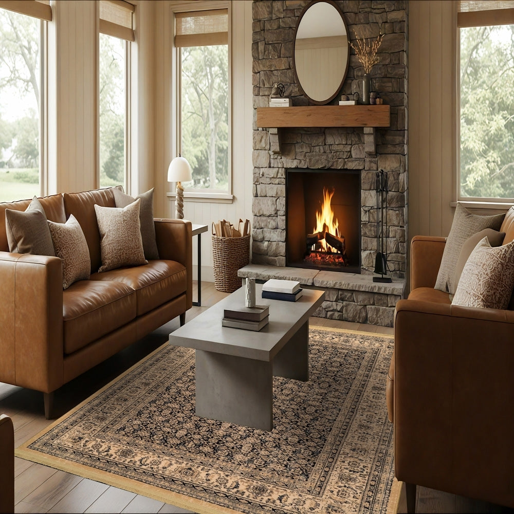 Brilliant 72407-501 Navy Rug