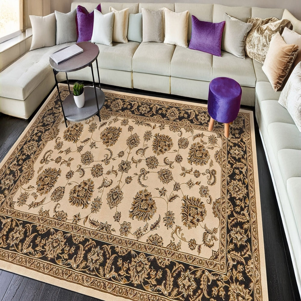 Legacy 58020-160 Cream/Brown Rug