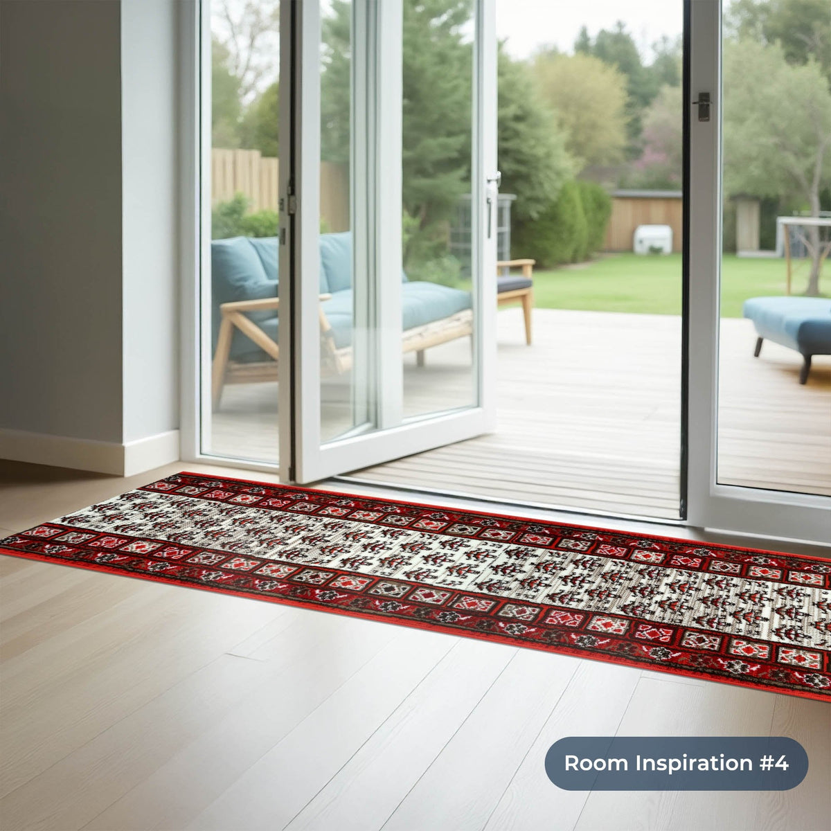 Mayan Red Kitchen Runner