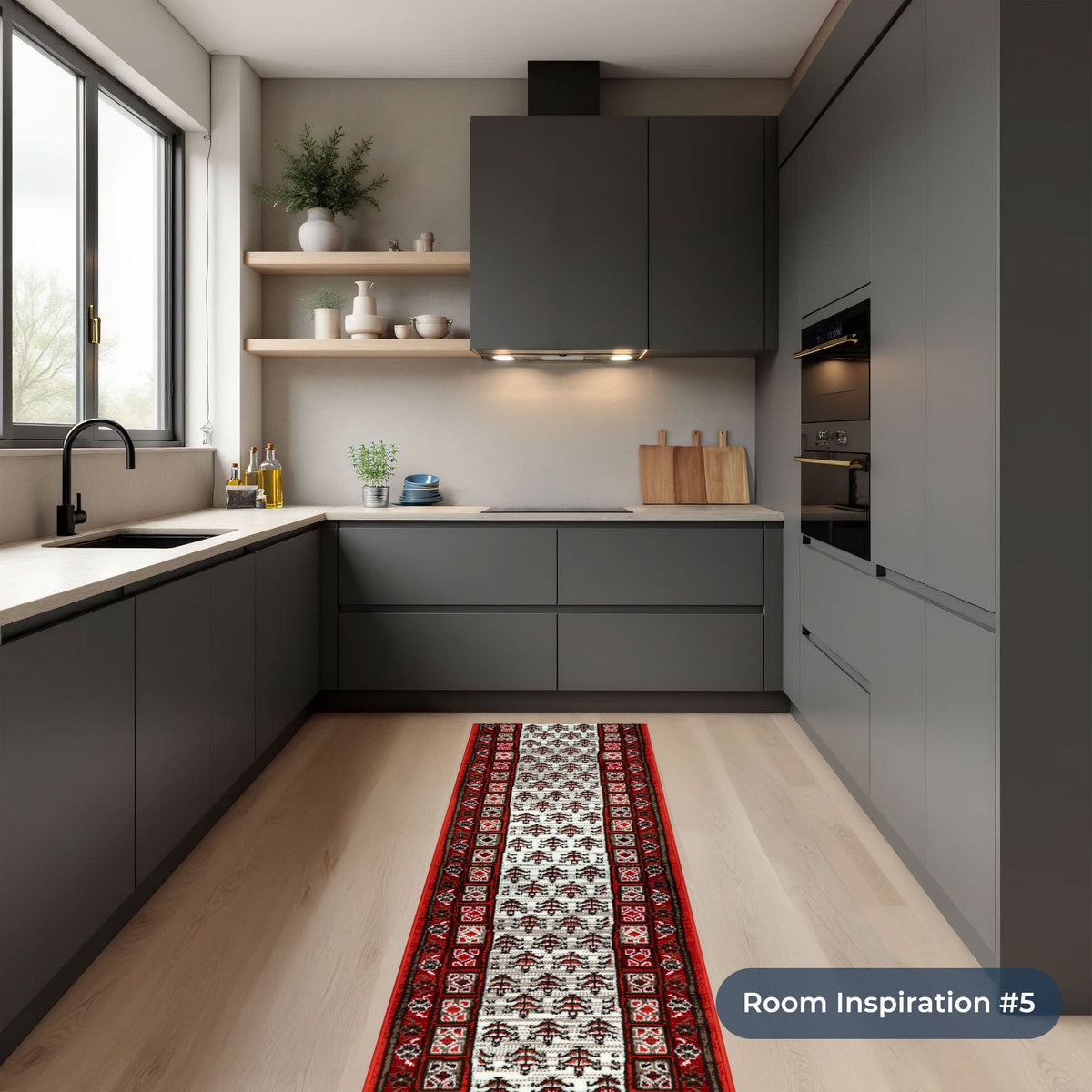 Mayan Red Kitchen Runner