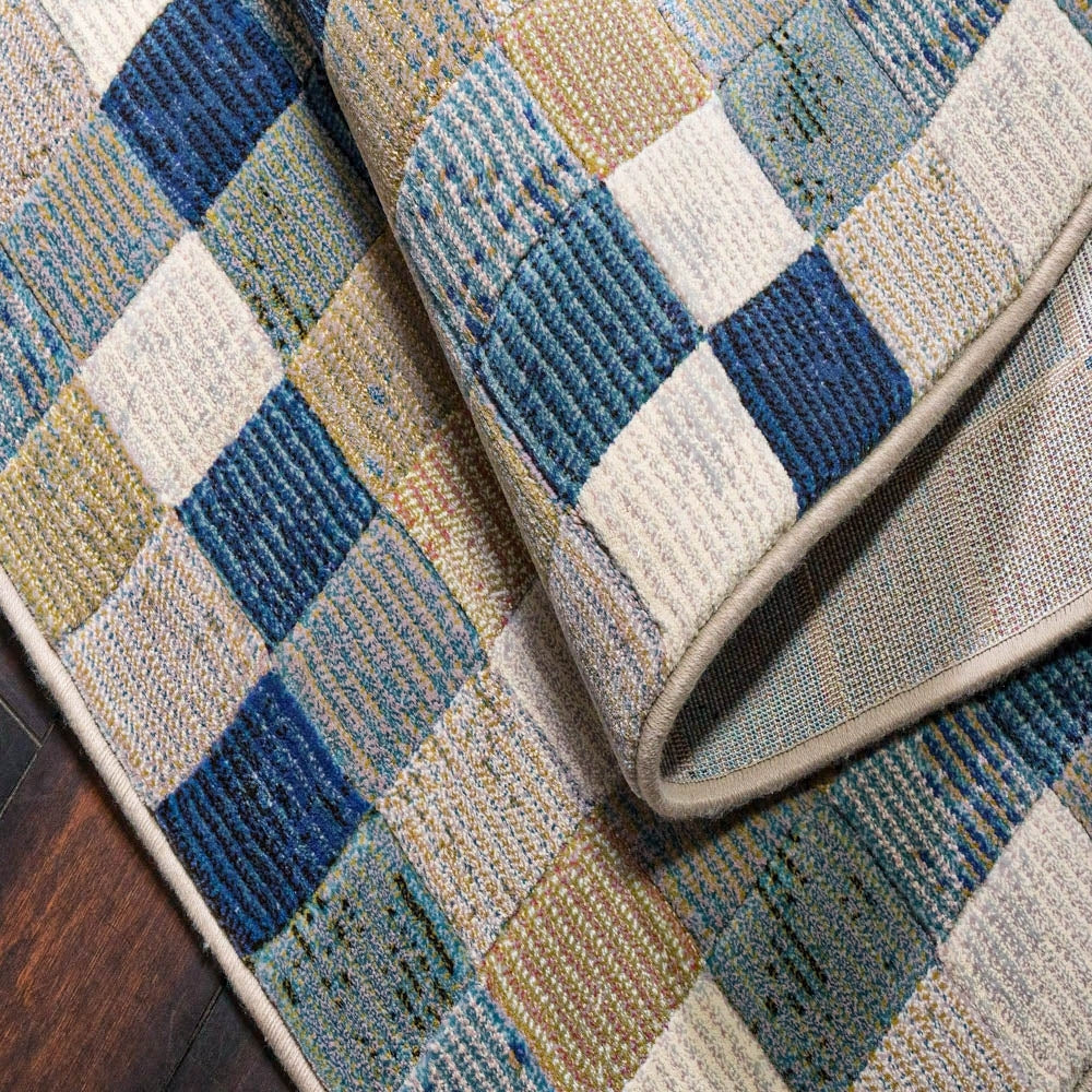 Eclipse 63339-6121 Multi/Blue Rug