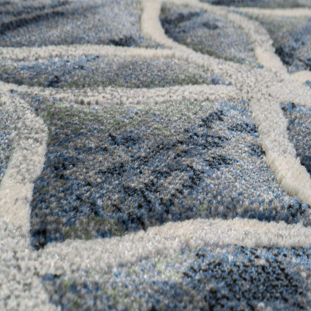 Eclipse 63396-5666 Blue Rug