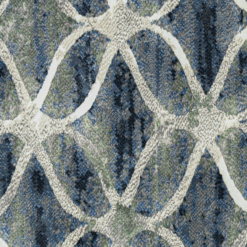 Eclipse 63396-5666 Blue Rug