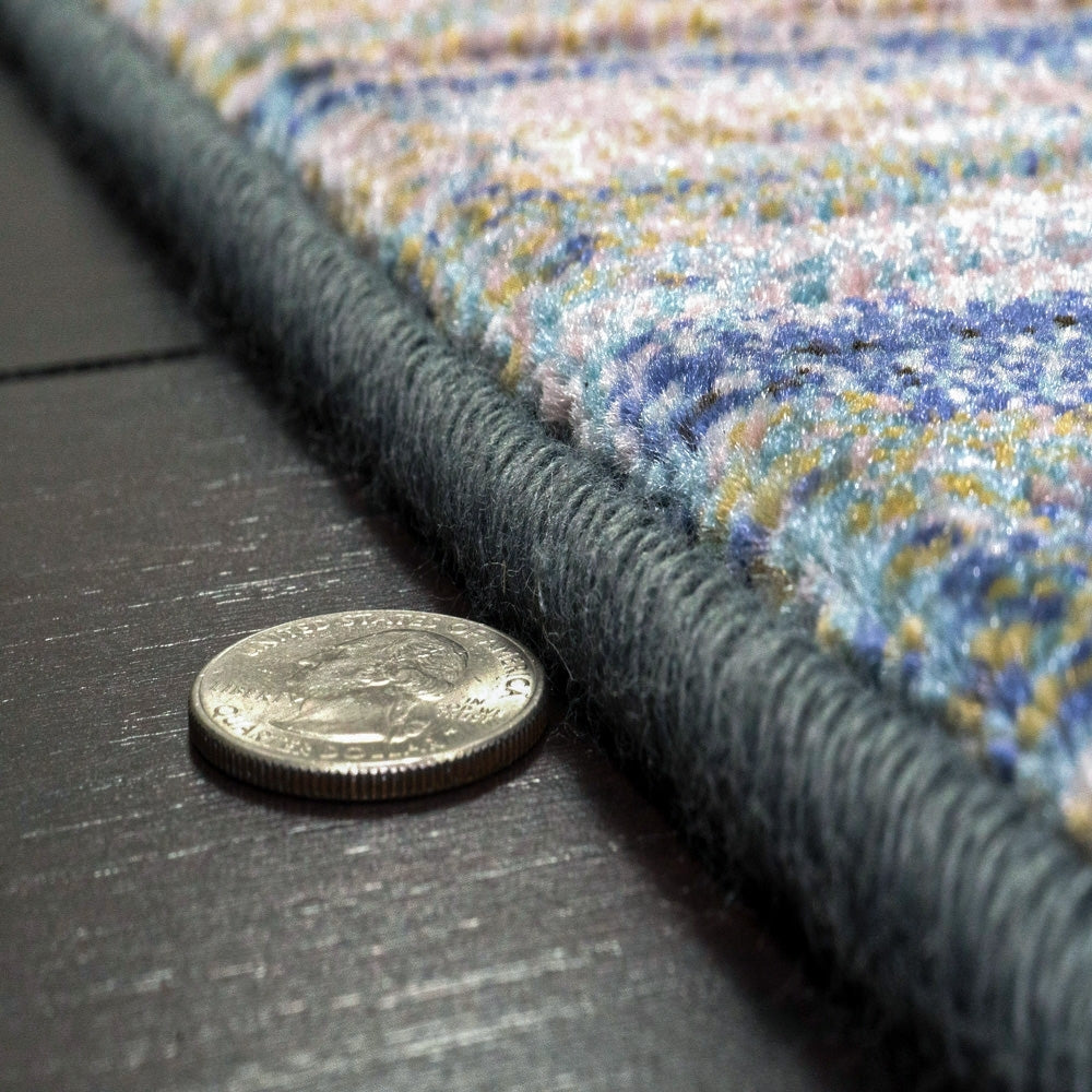 Eclipse 79138-6191 Blue/Gray Rug