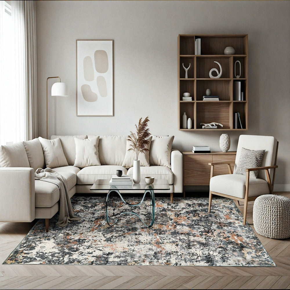 Couture 52023-3616 Charcoal/Copper Rug