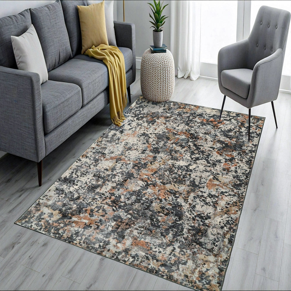 Couture 52023-3616 Charcoal/Copper Rug